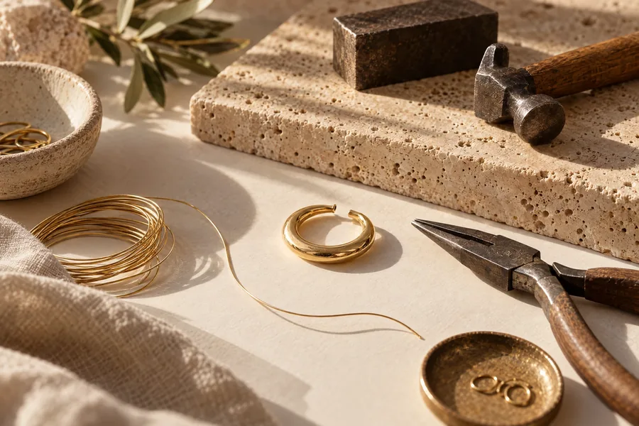 editorial concept accompanying “Jewelry Design: Why Organic Shapes Feel Personal”