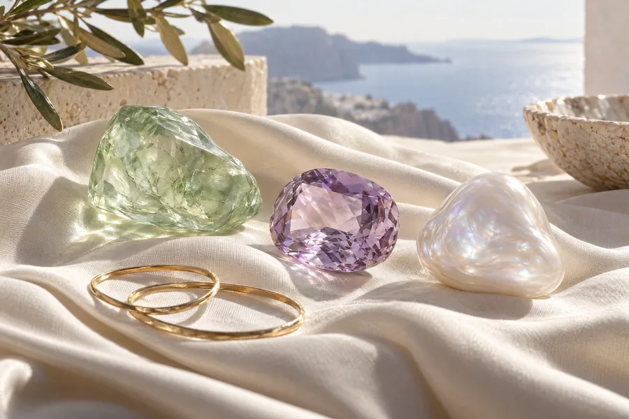 editorial concept accompanying “Gemstone Jewelry: Ask the Right Care Questions”