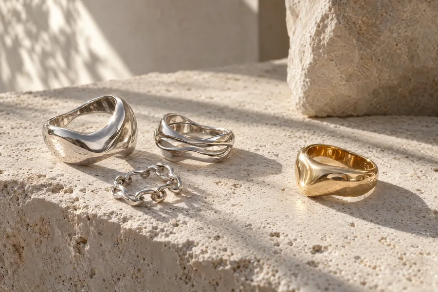 editorial concept accompanying “Jewelry Materials: Questions for Sensitive Skin”