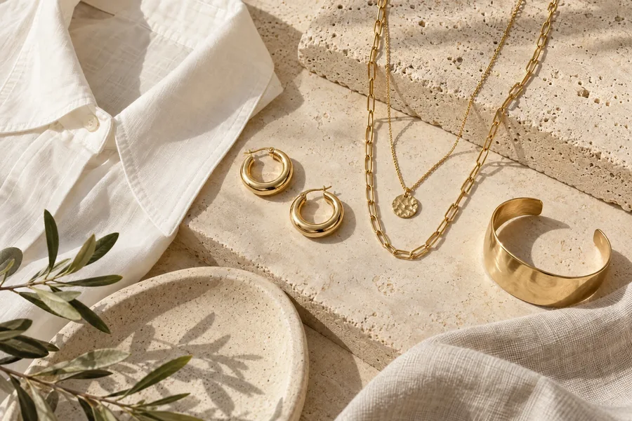 editorial concept accompanying “Everyday Jewelry: Build a Personal Capsule Collection”