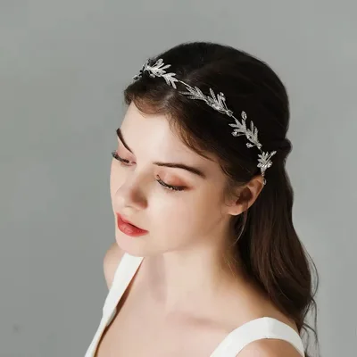 Crystal bridal head band — product image 1