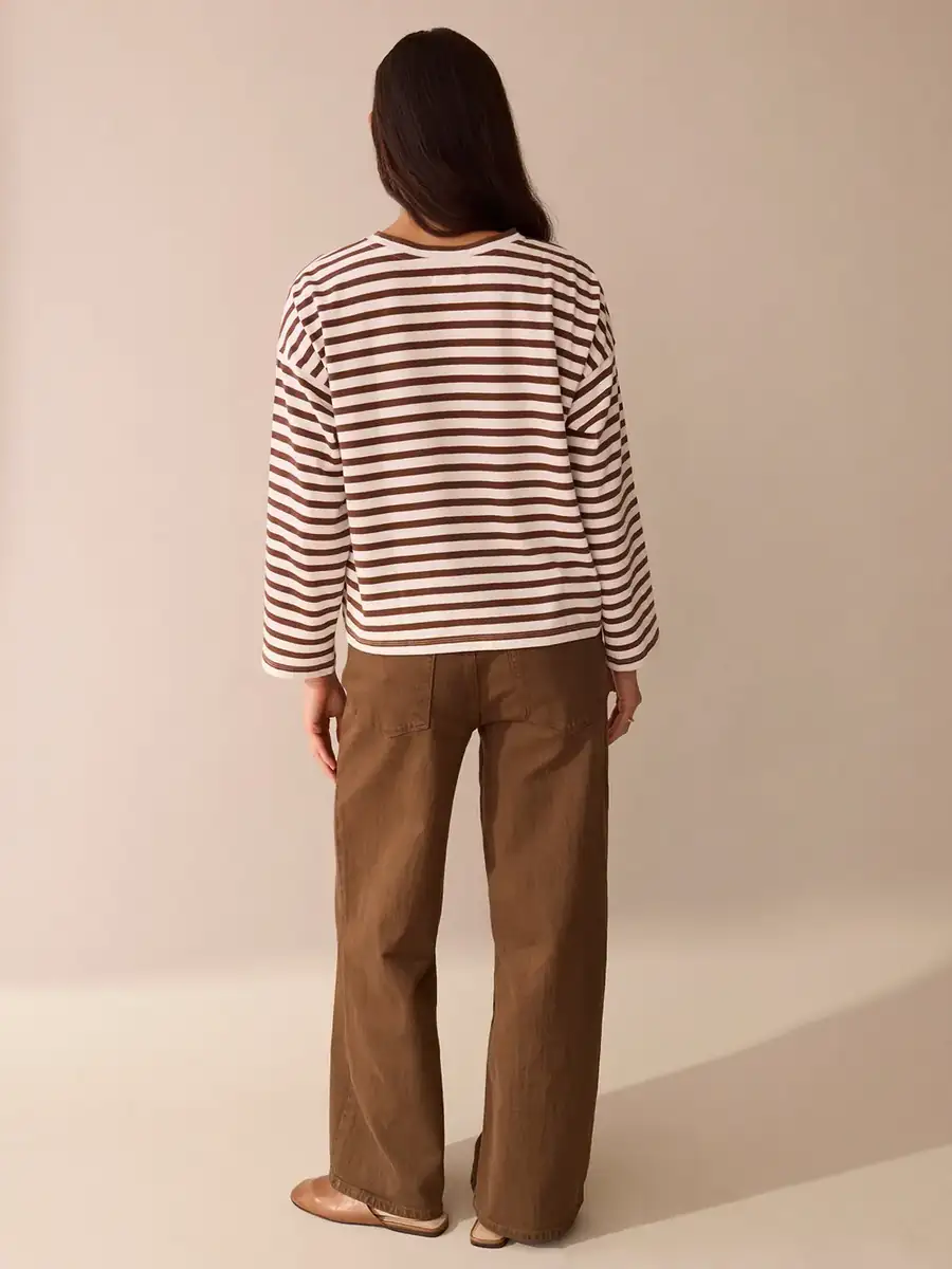 Jean Striped Tee
