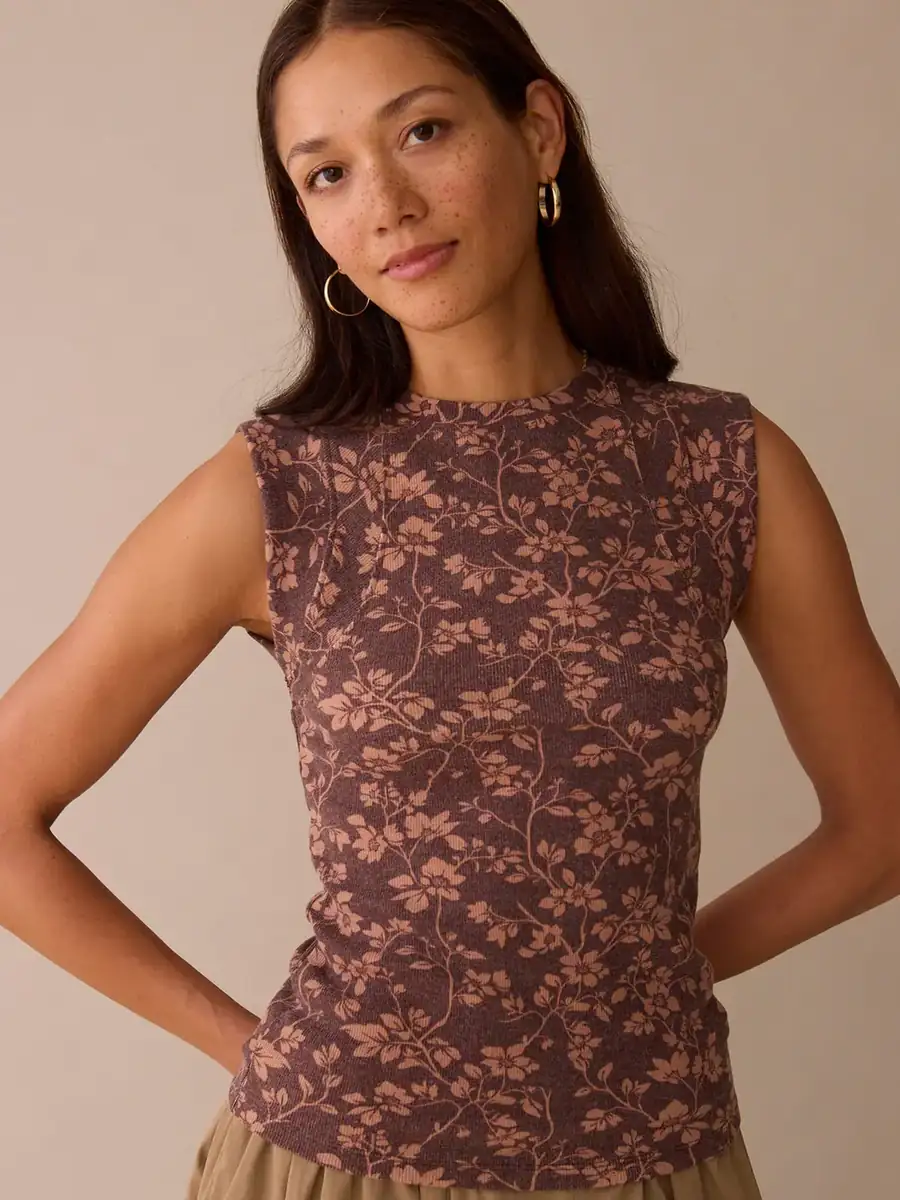 Printed Audra Tank
